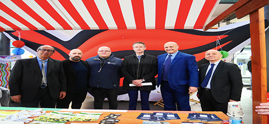 Von links:Dott. Talotta Enzo, Silvestro Parise, Patrizio Maci, Cons.Massimo Darchini, Valerio Caparelli und Aldo Luciano